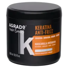 Maska za neposlušnu kosu - keratin