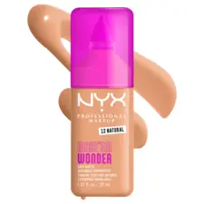 Mat tečni puder - Make 'Em Wonder - Natural WF12