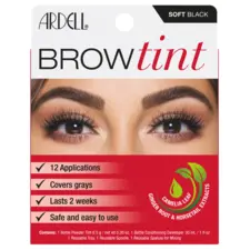 Set za farbanje obrva - Soft Black