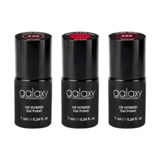 Set trajnih lakova za nokte UV/LED Hybrid - Lady in Red