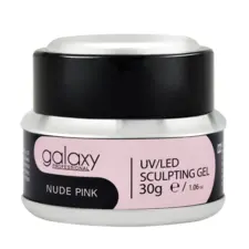 Gradivni kamuflažni gel za nadogradnju noktiju - UV/LED Nude Pink - 30 g
