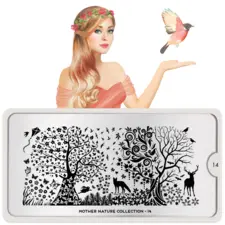 Šablon za pečate MOYOU Mother Nature 14