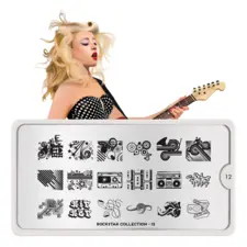 Šablon za pečate MOYOU Rockstar 12