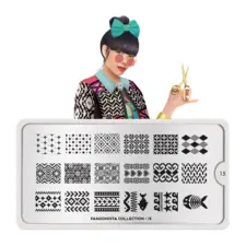 Šablon za pečate MOYOU Fashionista 15