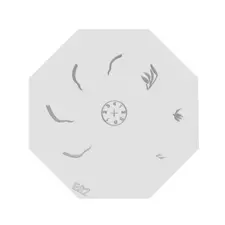 Šablon disk za pečate osmougaoni E02