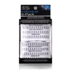 Individualne trepavice bez čvorića ARDELL Black srednje 6/1