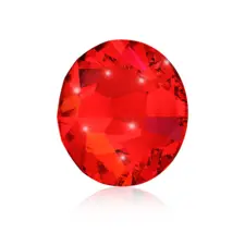 Kristali za nokte SWAROVSKI A 2058 Xilion Rose Enhanced SS5 Siam 40/1