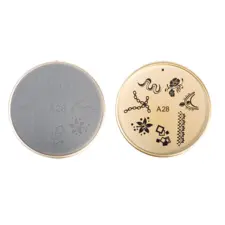 Šablon silikonski za Nail Art A28