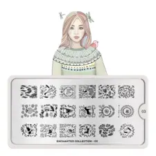 Šablon za pečate MOYOU Enchanted 03