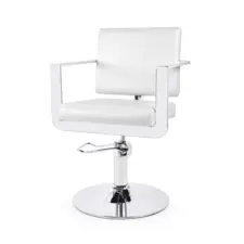 Frizerska stolica sa hidraulikom NV 5853 - Bela
