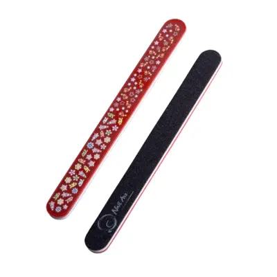 Nail File with Stickers Decal/Polir SD703