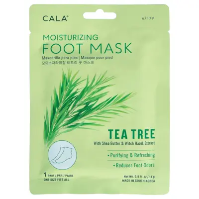 Pedikir čarape za osvežavanje kože stopala - čajevac