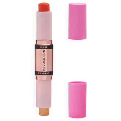 Rumenilo i hajlajter u stiku MAKEUP REVOLUTION Coral Dew 2x4.3g