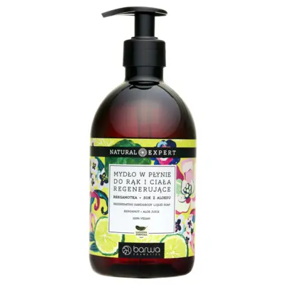 Hand & Body Liquid Soap - Bergamot & Aloe Juice 500 ml