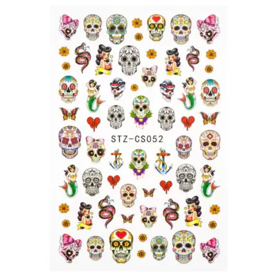 Nail Stickers STZ-CS052 Halloween