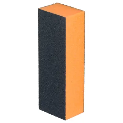 Block Nail File B1 Black/Orange 100/180