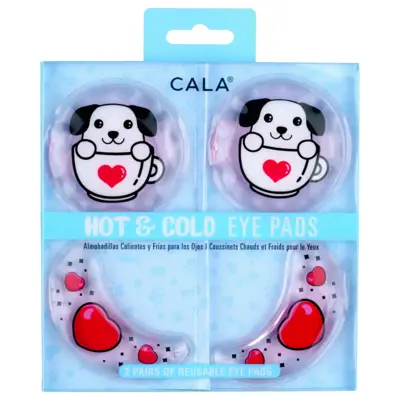 Set gel jastučića za oči - Puppy Hearts