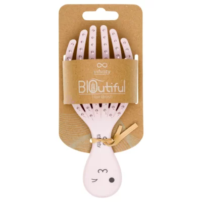 Mini četka za kosu - BIOutiful svetloroze INF310