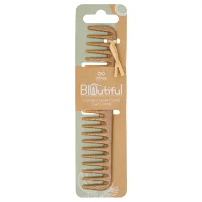 Češalj za kosu INFINITY BIOutiful vlakna kokosove ljuske INF277