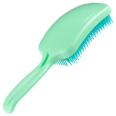 Četka za raščešljavanje kose INFINITY Hairfection zeleno-plava