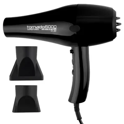 Fen za kosu Tornado 6000 - 2500W - Crni
