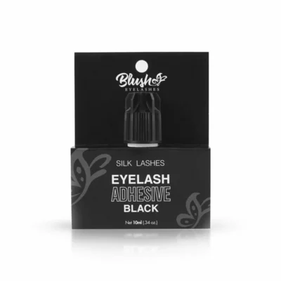 Lepak za svilene trepavice BLUSH Extra Quick crni