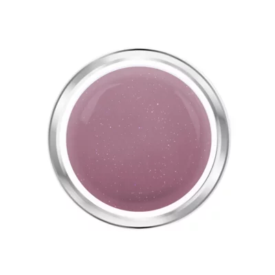 Gradivni kamuflažni gel za nadogradnju noktiju - UV/LED Opaque Sparkle Jelly Nude - 15g