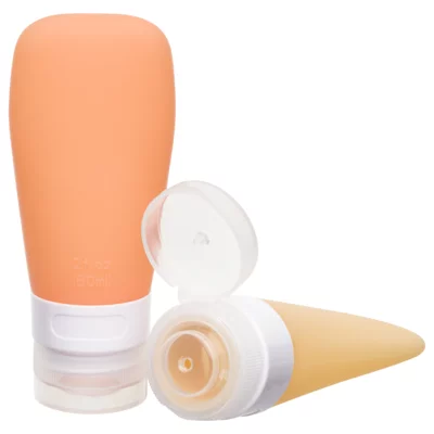 Silikonske bočice za putovanje - Orange