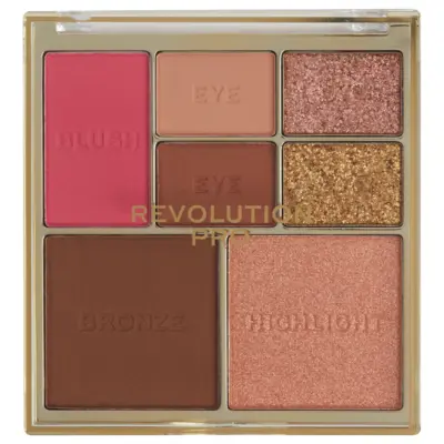 Paleta za šminkanje REVOLUTION PRO Iconic Medium Deep 12g