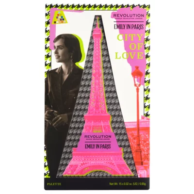 Paleta senki i pigmenata MAKEUP REVOLUTION Emily in Paris City Of Love