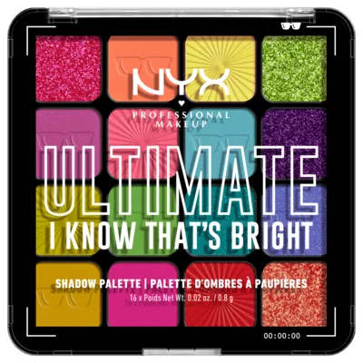 Paleta senki NYX Professional Makeup Ultimate I Know That's Bright