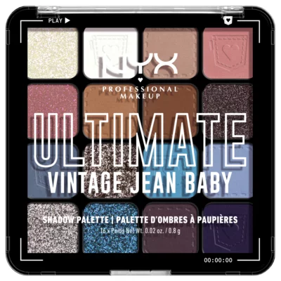 Paleta senki NYX Professional Makeup Ultimate Vintage Jean Baby