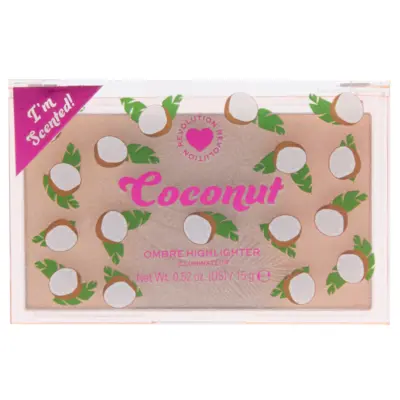 Ombre hajlajter I HEART REVOLUTION Coconut 15g