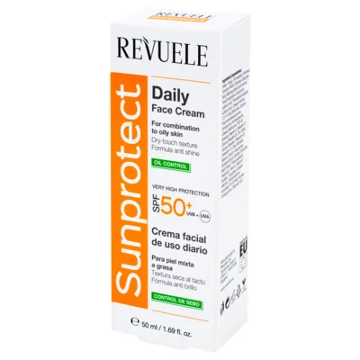 Krema za lice REVUELE Oil Control SPF50