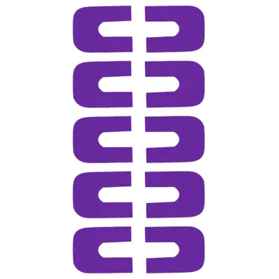 Samolepljiva traka za zaštitu prsta ASN-AOS-1V Ljubičasta 10/1