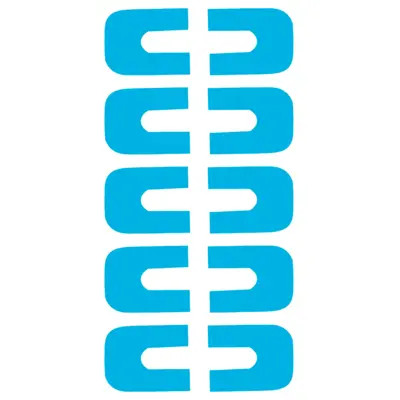 Samolepljiva traka za zaštitu prsta ASN-AOS-1BL Plava 10/1