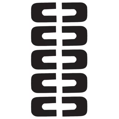 Samolepljiva traka za zaštitu prsta ASN-AOS-1B Crna 10/1