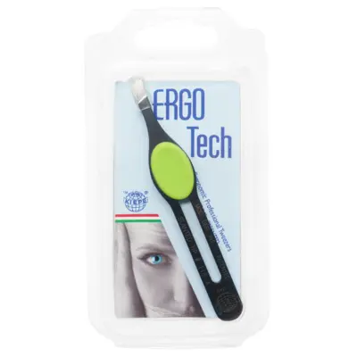 Pinceta KIEPE 118-4 kosi vrh - Zelena