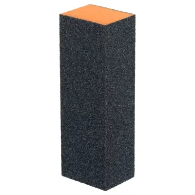 Blok turpija za matiranje noktiju ENS Narandžasto/Crna 100/180