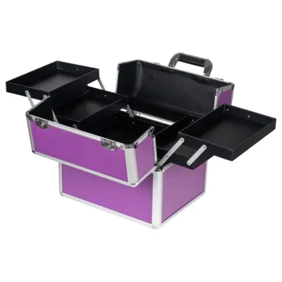 Kozmetički kofer GLX-3333 - Ljubičasti