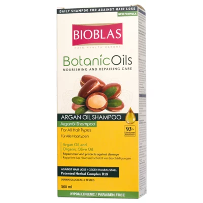 Šampon za prevenciju opadanja kose - maslinovo i arganovo ulje