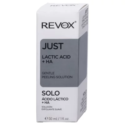 Noćni serum za blagi piling lica - Just mlečna kiselina i hijaluronska kiselina