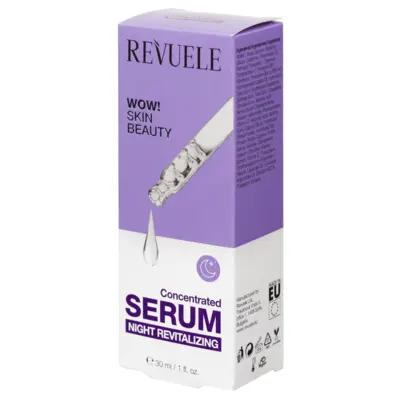 Serum za lice REVUELE Wow! Skin Beauty Night Revitalizing