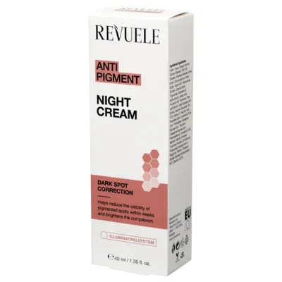 Noćna krema za lice REVUELE Anti Pigment