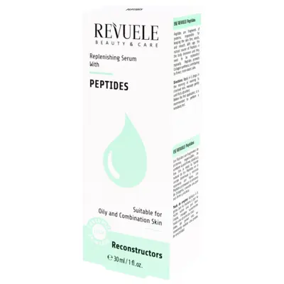 Serum za masnu i kombinovanu kožu lica REVUELE Reconstructors peptidi 30ml