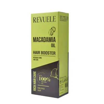 Tretman za negu farbane kose REVUELE Hair Booster ulje makadamije