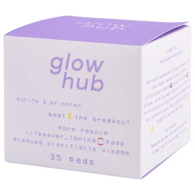 Tupferi sa tonerom za lice GLOW HUB Purify & Brighten 35/1