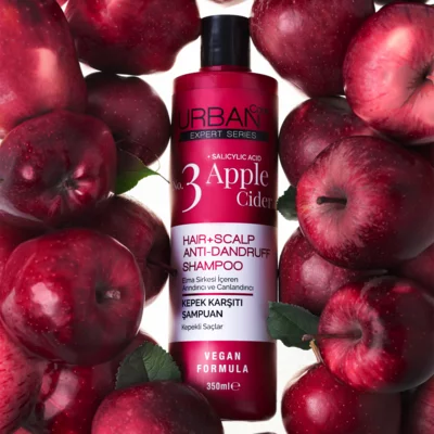 Šampon za negu kose i kože glave - jabukovo sirće
