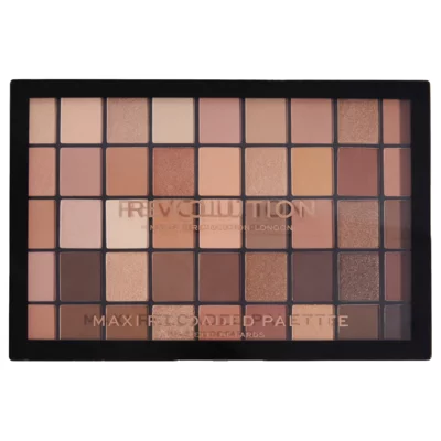 Paleta senki i pigmenata MAKEUP REVOLUTION Maxi Reloaded Ultimate Nudes
