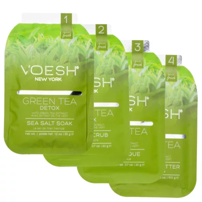 Pedikir set VOESH Green Tea Detox 4 Step